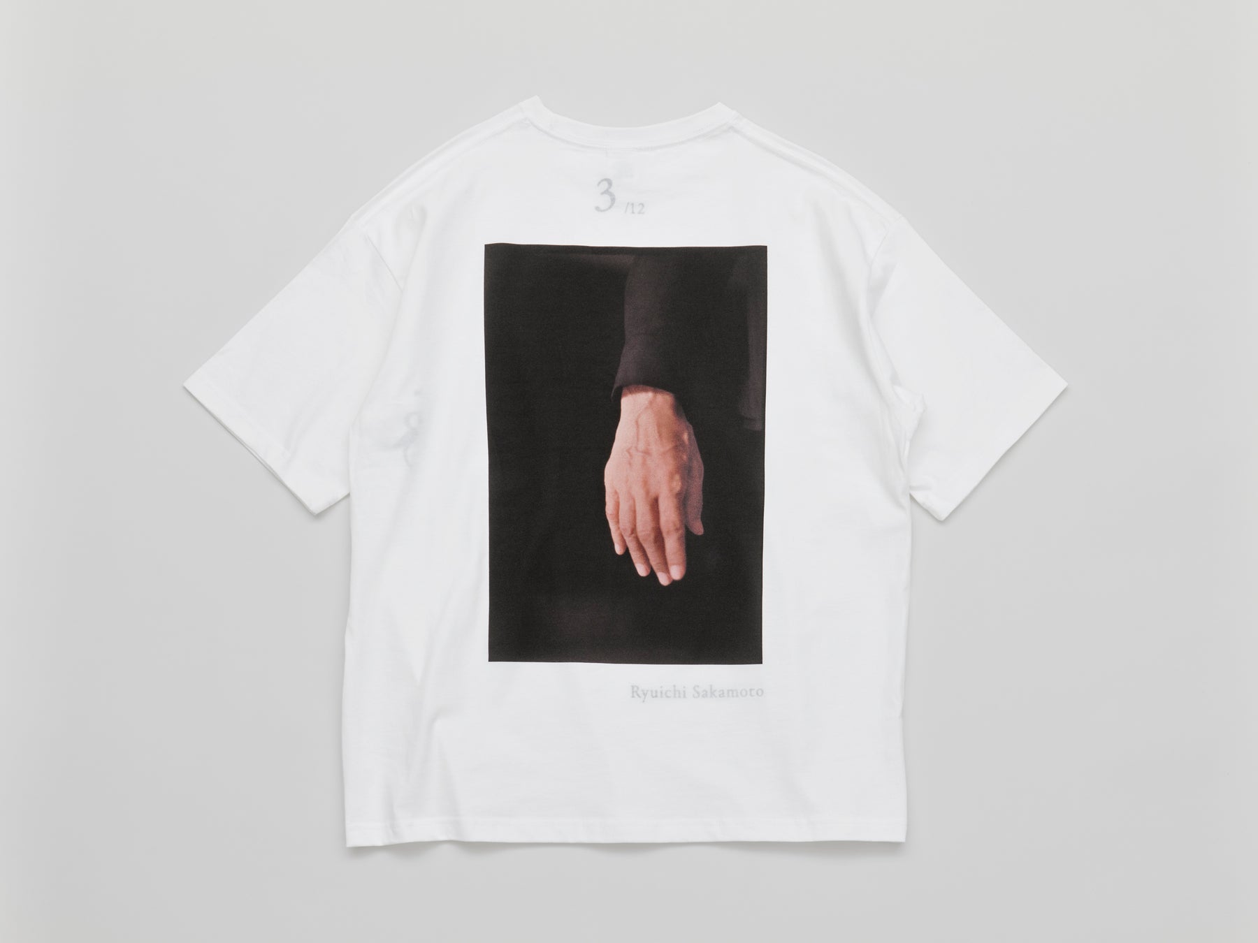 坂本龍一「12」 T-shirts 3月バージョン – commmonsmart