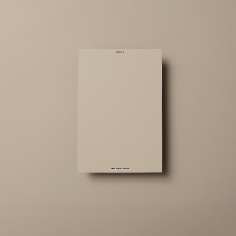 sakamotocommon OSAKA オフィシャルグッズ： ポストカード Ryuichi Sakamoto Playing the Baschet Design by GOO CHOKI PAR