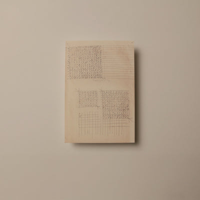 sakamotocommon OSAKA オフィシャルグッズ： ポストカード 1972年坂本龍一手書きノート 1