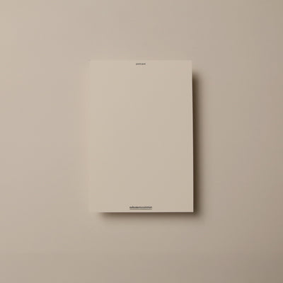 sakamotocommon OSAKA オフィシャルグッズ： ポストカード 1972年坂本龍一手書きノート 1