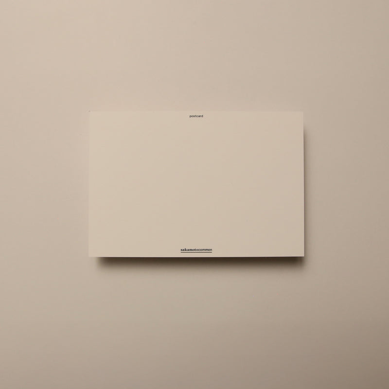 sakamotocommon OSAKA オフィシャルグッズ： ポストカード 1972年坂本龍一手書きノート 2