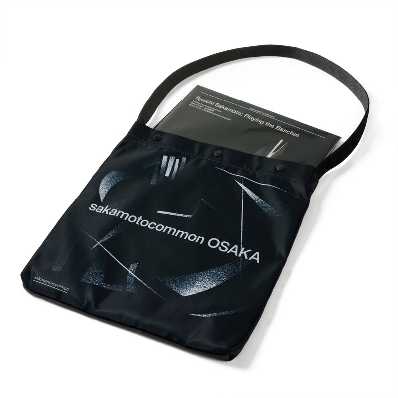 吉田カバン"POTR" × Ryuichi Sakamoto 12inch RECORD SHOULDER BAG（黒）