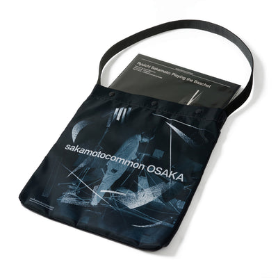 吉田カバン"POTR" × Ryuichi Sakamoto 12inch RECORD SHOULDER BAG 坂本シルエット（黒）