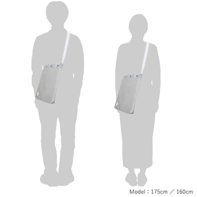 吉田カバン"POTR" × Ryuichi Sakamoto 12inch RECORD SHOULDER BAG（白）