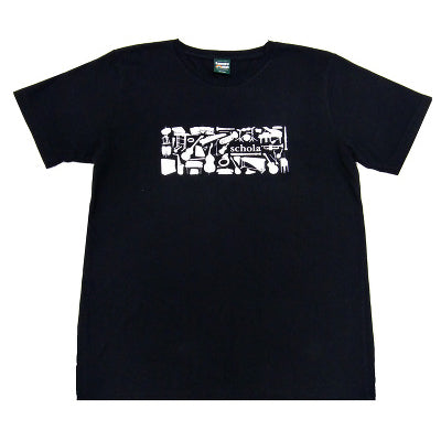 commmons: schola T-shirtsブラック