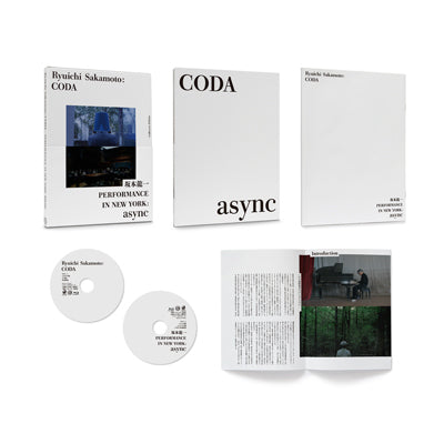 Ryuichi Sakamoto:CODA コレクターズエディション with PERFORMANCE IN NEW YORK:async（2枚組Blu-ray）