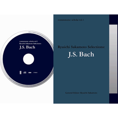 commmons:schola vol.1 Ryuichi Sakamoto … commmons: schola vol.1 J.S. Bach Ryuichi Sakamoto Selections(CD