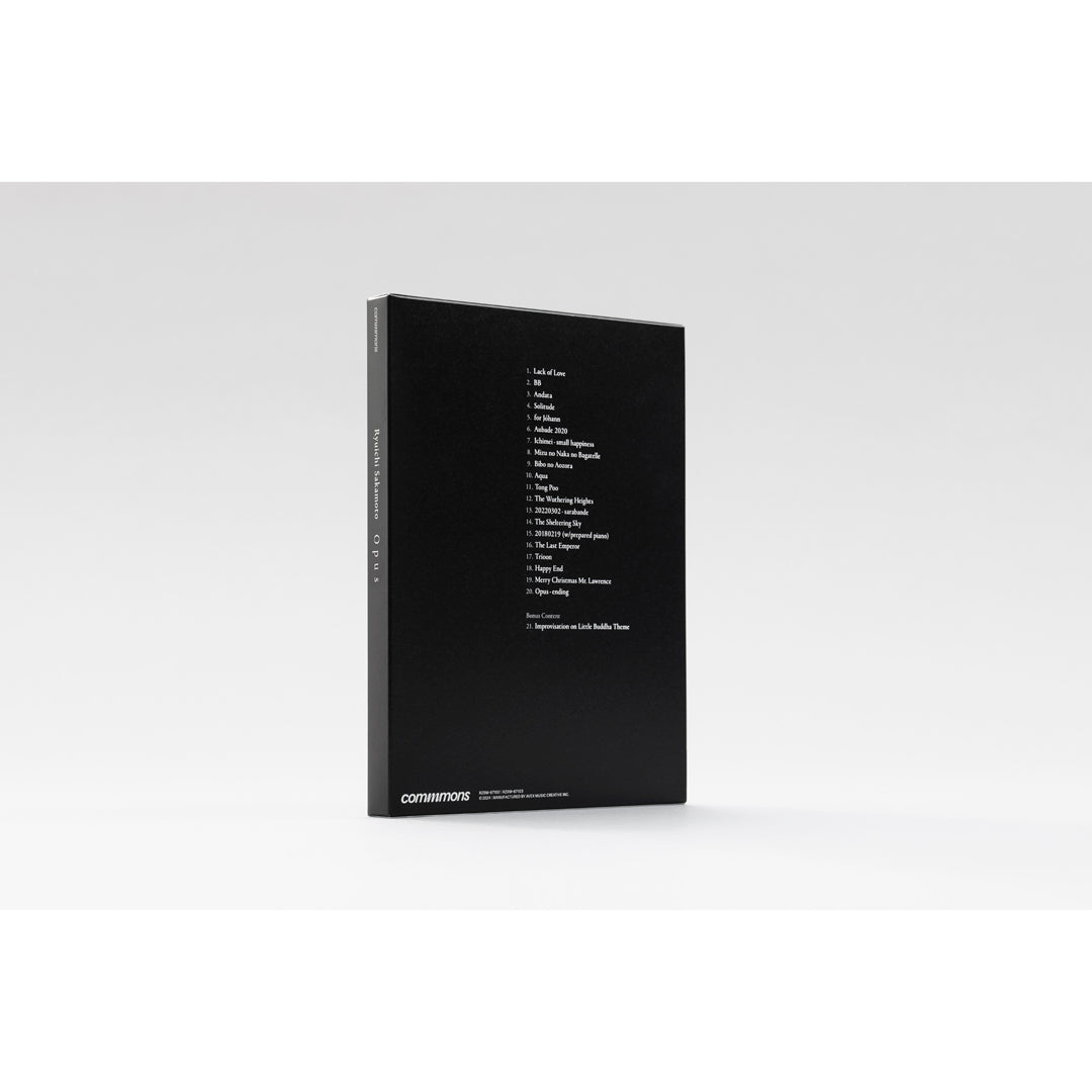 Ryuichi Sakamoto | Opus(Blu-ray) – commmonsmart