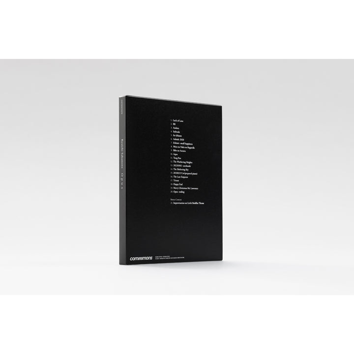 Ryuichi Sakamoto | Opus(Blu-ray) – commmonsmart