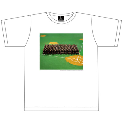 Yellow Magic Orchestra PhotoT-shirts: Baseball stadium【White】 (XS)