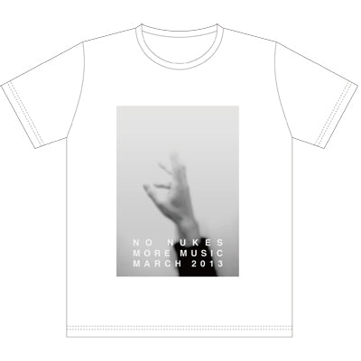 Ryuichi Sakamoto "NO NUKES MORE MUSIC MARCH 2013" T-shirts  (M/L)